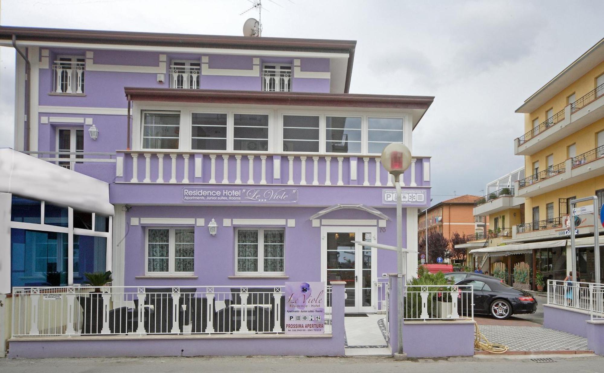 Residence Hotel Le Viole Rimini Exterior foto